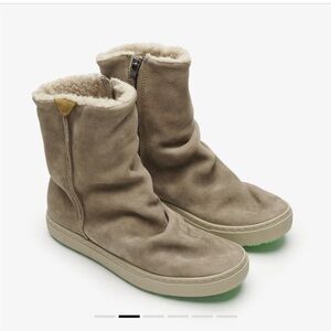 Satorisan Leather woman’s boots shoes size 37 meroki jockey EUC